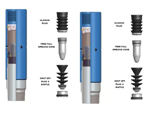 주문 Api Q125 -d LTC 기계/수압 5.69mm 시멘팅 스테이지 칼라 PDC 굴착 가능한 재료 online manufacture
