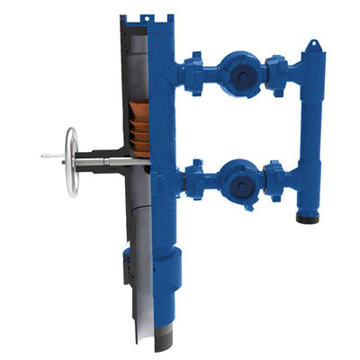 주문 Easy Operate Single Plug Cementing Head with 5000psi Working Pressure for Oilfield Drilling Equipment online manufacture