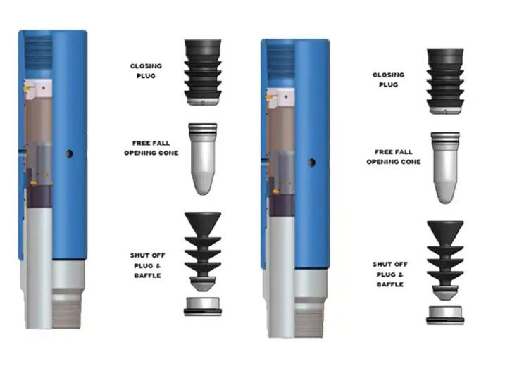 Api Q125 -d LTC 기계/수압 5.69mm 시멘팅 스테이지 칼라 PDC 굴착 가능한 재료