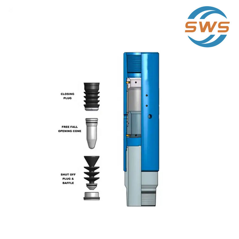 Api Mechanical & Hydraulic 5.69mm By Pass 바플 플레이트 시멘팅 스테이지 칼라 718 LTC