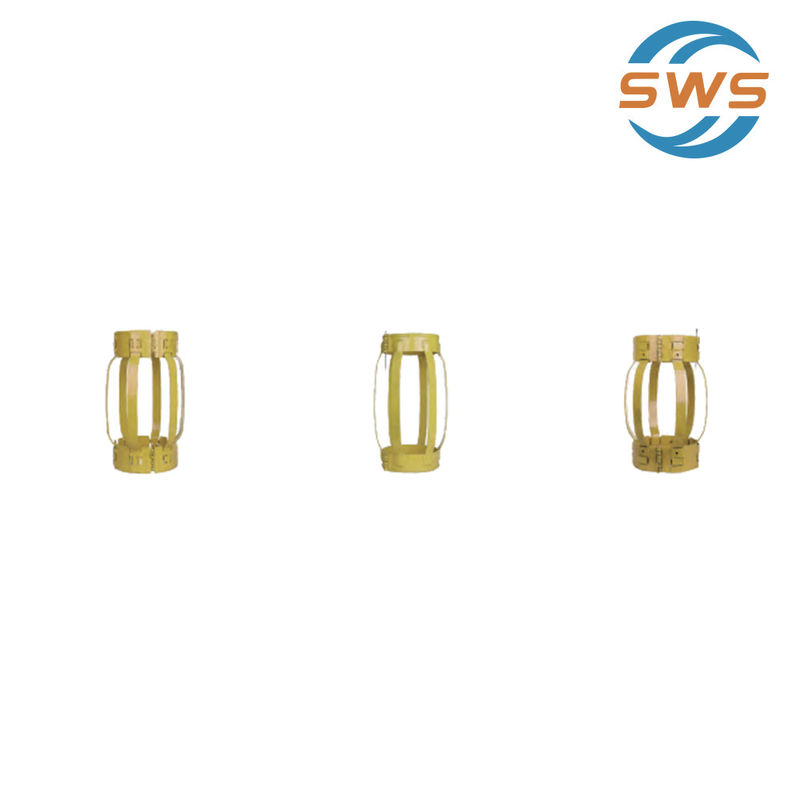 API 10D 4 1/2 시멘팅 품질을 향상 비접속형 양 Bow Casing Spring Centralizer