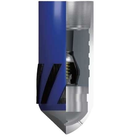 오일 우물 뚫기 8-5/8 BTC N80 단일 밸브 플로팅 신발과 목걸이 OD 219.08mm