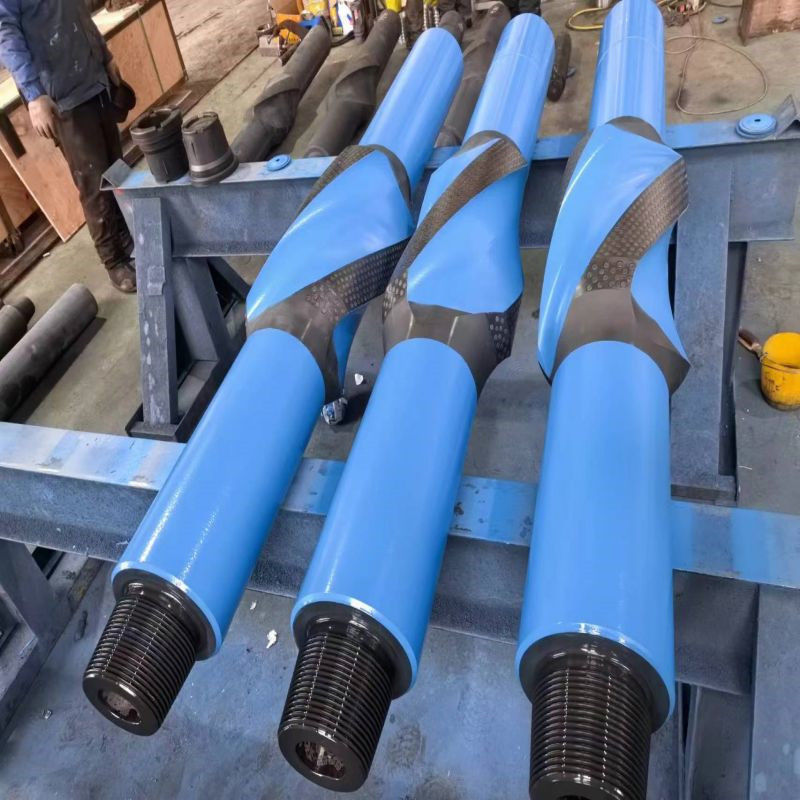 152.2mm OD와 51mm ID를 가진 6 인치 비트에 대한 통합 블레이드 안정기