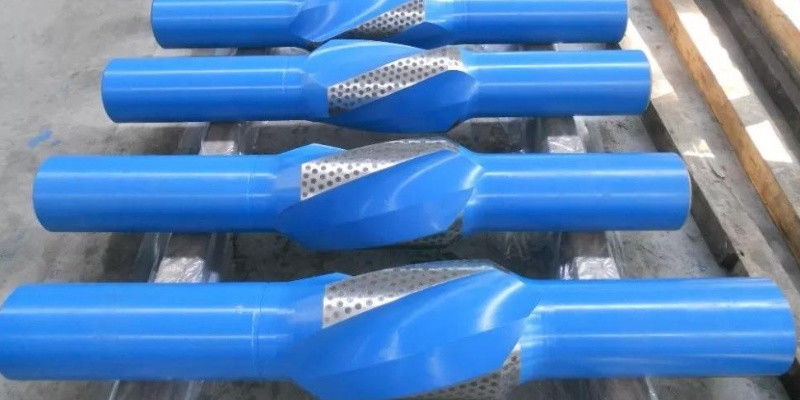 1800 mm 길이 및 76 mm ID 석유 및 가스 산업에서 6-5/8 REG 스트링 유형의 연결과 함께 통합 블레이드 안정기