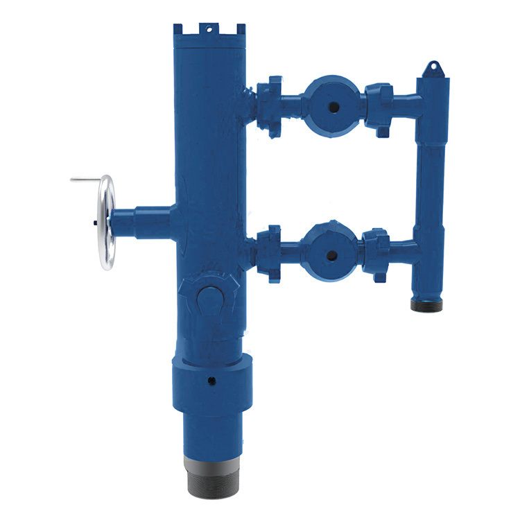Easy Operate Single Plug Cementing Head with 5000psi Working Pressure for Oilfield Drilling Equipment